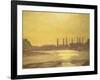 The Thames at Chelsea-Harold Gilman-Framed Giclee Print