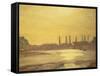 The Thames at Chelsea-Harold Gilman-Framed Stretched Canvas