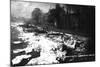 The Thames at Hammersmith in Winter, 1895-null-Mounted Photographic Print