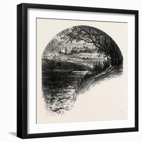 The Thames at Hampton Court, UK-null-Framed Giclee Print