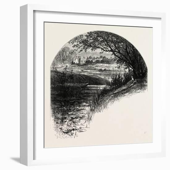 The Thames at Hampton Court, UK-null-Framed Giclee Print