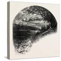 The Thames at Hampton Court, UK-null-Stretched Canvas