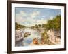 The Thames at Richmond, 2012-Christopher Glanville-Framed Giclee Print