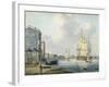 The Thames at Rotherhithe, c.1790-William Anderson-Framed Giclee Print