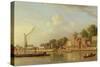 The Thames at Twickenham, c.1760-Samuel Scott-Stretched Canvas
