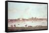 The Thames at Twickenham-Peter Tillemans-Framed Stretched Canvas