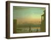 The Thames by Moonlight-Theo Van Doesburg-Framed Giclee Print