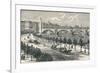 The Thames Embankment, Showing Cleopatras Needle, 1896-null-Framed Giclee Print