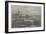 The Thames Embankment Works, Viewed from King's College-null-Framed Giclee Print