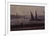 The Thames from Battersea Bridge, 1863-James Abbott McNeill Whistler-Framed Giclee Print