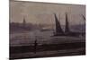 The Thames from Battersea Bridge, 1863-James Abbott McNeill Whistler-Mounted Giclee Print