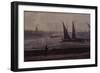 The Thames from Battersea Bridge, 1863-James Abbott McNeill Whistler-Framed Giclee Print