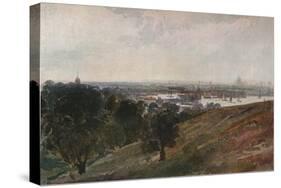 'The Thames from Greenwich Hill', c1820-Peter De Wint-Stretched Canvas