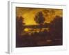 The Thames from Richmond Hill-Joshua Reynolds-Framed Giclee Print