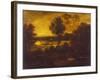 The Thames from Richmond Hill-Joshua Reynolds-Framed Giclee Print