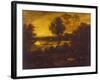 The Thames from Richmond Hill-Joshua Reynolds-Framed Giclee Print