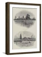 The Thames, from the Tower to Iffley-null-Framed Giclee Print