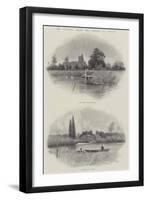 The Thames, from the Tower to Iffley-null-Framed Giclee Print