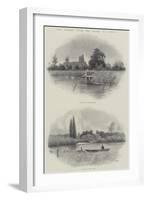 The Thames, from the Tower to Iffley-null-Framed Giclee Print