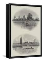 The Thames, from the Tower to Iffley-null-Framed Stretched Canvas