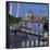 The Thames, Hungerford Bridge, Westminster Palace, London Eye, Big Ben-Rainer Mirau-Framed Photographic Print