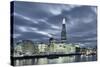 The Thames in Southwark with City Hall, More London Riverside, London, England, UK-Alex Robinson-Stretched Canvas