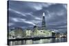 The Thames in Southwark with City Hall, More London Riverside, London, England, UK-Alex Robinson-Stretched Canvas