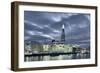 The Thames in Southwark with City Hall, More London Riverside, London, England, UK-Alex Robinson-Framed Photographic Print