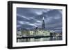 The Thames in Southwark with City Hall, More London Riverside, London, England, UK-Alex Robinson-Framed Photographic Print