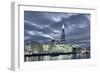 The Thames in Southwark with City Hall, More London Riverside, London, England, UK-Alex Robinson-Framed Photographic Print