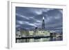 The Thames in Southwark with City Hall, More London Riverside, London, England, UK-Alex Robinson-Framed Photographic Print