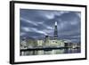 The Thames in Southwark with City Hall, More London Riverside, London, England, UK-Alex Robinson-Framed Photographic Print