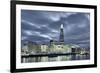 The Thames in Southwark with City Hall, More London Riverside, London, England, UK-Alex Robinson-Framed Photographic Print