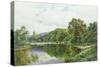 The Thames Near Henley-Henry Parker-Stretched Canvas