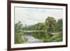 The Thames Near Henley-Henry Parker-Framed Giclee Print