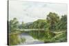 The Thames Near Henley-Henry Parker-Stretched Canvas