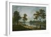 The Thames near Marble Hill, Twickenham-Richard Wilson-Framed Giclee Print