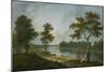 The Thames near Marble Hill, Twickenham-Richard Wilson-Mounted Giclee Print