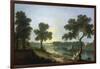 The Thames near Marble Hill, Twickenham-Richard Wilson-Framed Giclee Print