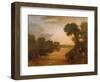 The Thames near Windsor, c.1807-J. M. W. Turner-Framed Giclee Print