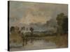 The Thames Near Windsor-J. M. W. Turner-Stretched Canvas