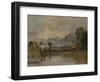 The Thames Near Windsor-J. M. W. Turner-Framed Giclee Print