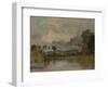 The Thames Near Windsor-J. M. W. Turner-Framed Giclee Print