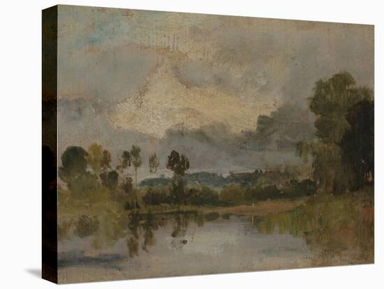 The Thames Near Windsor-J. M. W. Turner-Stretched Canvas