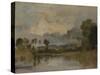 The Thames Near Windsor-J. M. W. Turner-Stretched Canvas