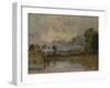 The Thames Near Windsor-J. M. W. Turner-Framed Giclee Print