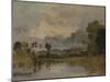 The Thames Near Windsor-J. M. W. Turner-Mounted Giclee Print