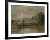 The Thames Near Windsor-J. M. W. Turner-Framed Giclee Print