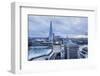 The Thames River and the Shard (Renzo Piano Architect) from the Monument-Massimo Borchi-Framed Photographic Print