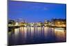 The Thames River from the Millennium Bridge-Massimo Borchi-Mounted Photographic Print